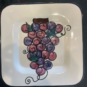NWT Chateau Hand Painted Plate